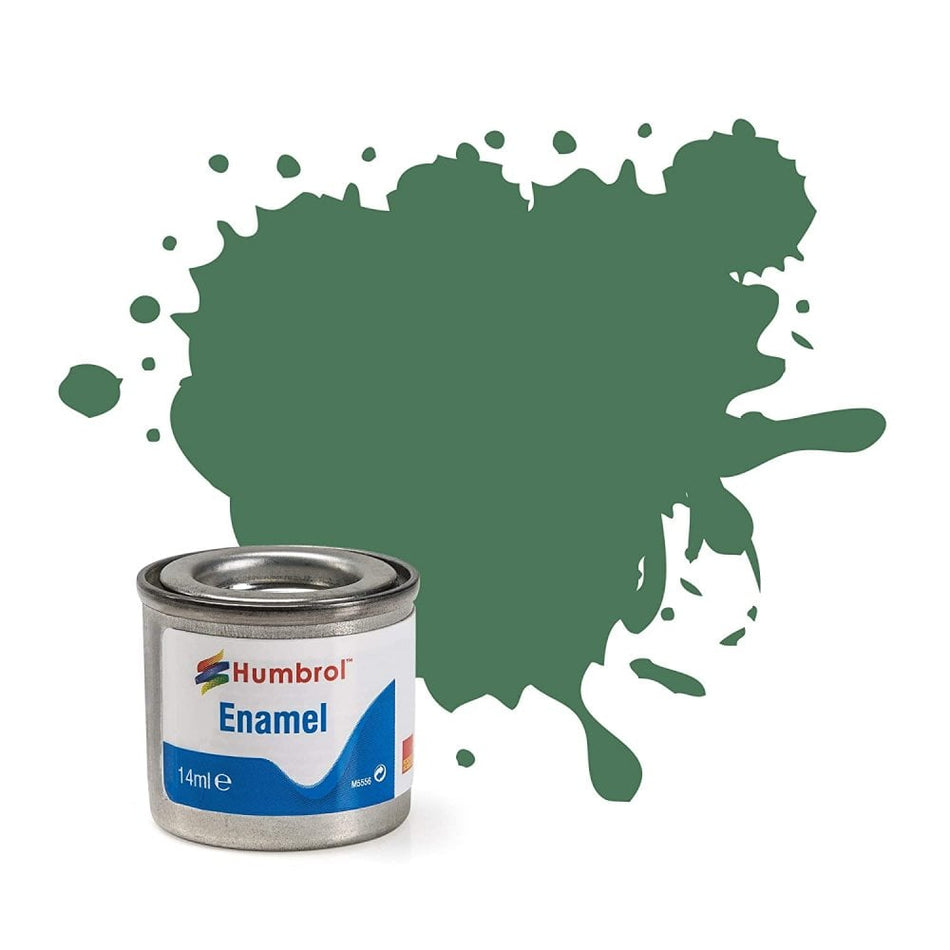 101 Mid Green Matt Enamel Paint 14ml