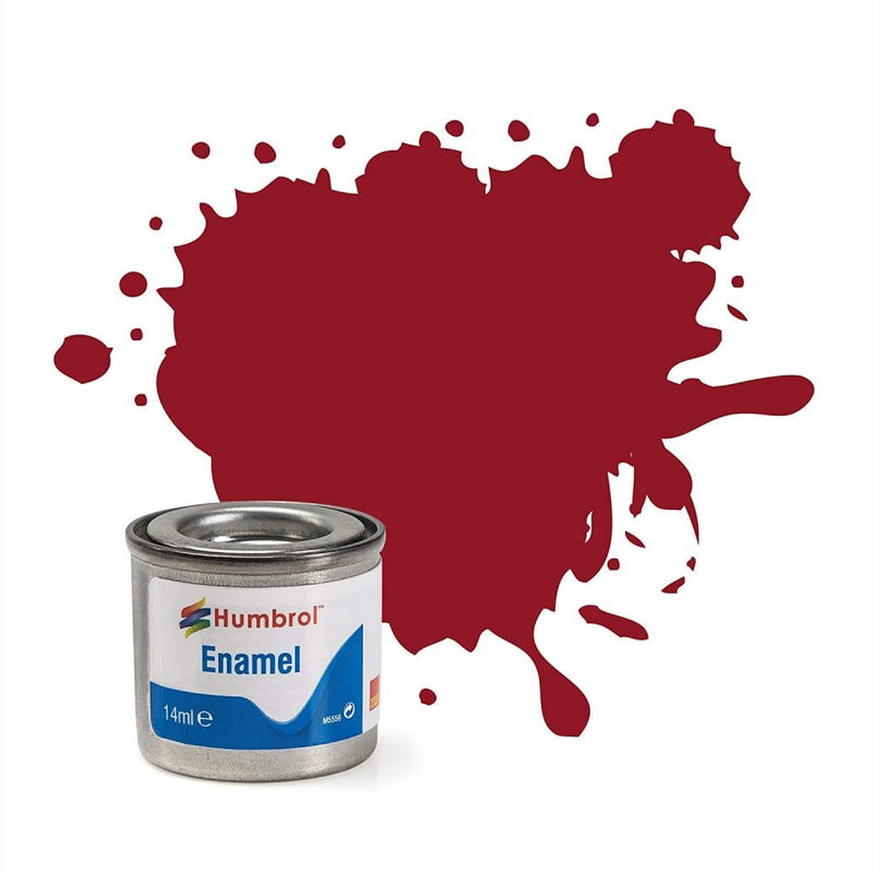 20 Crimson Gloss Enamel Paint 14ml