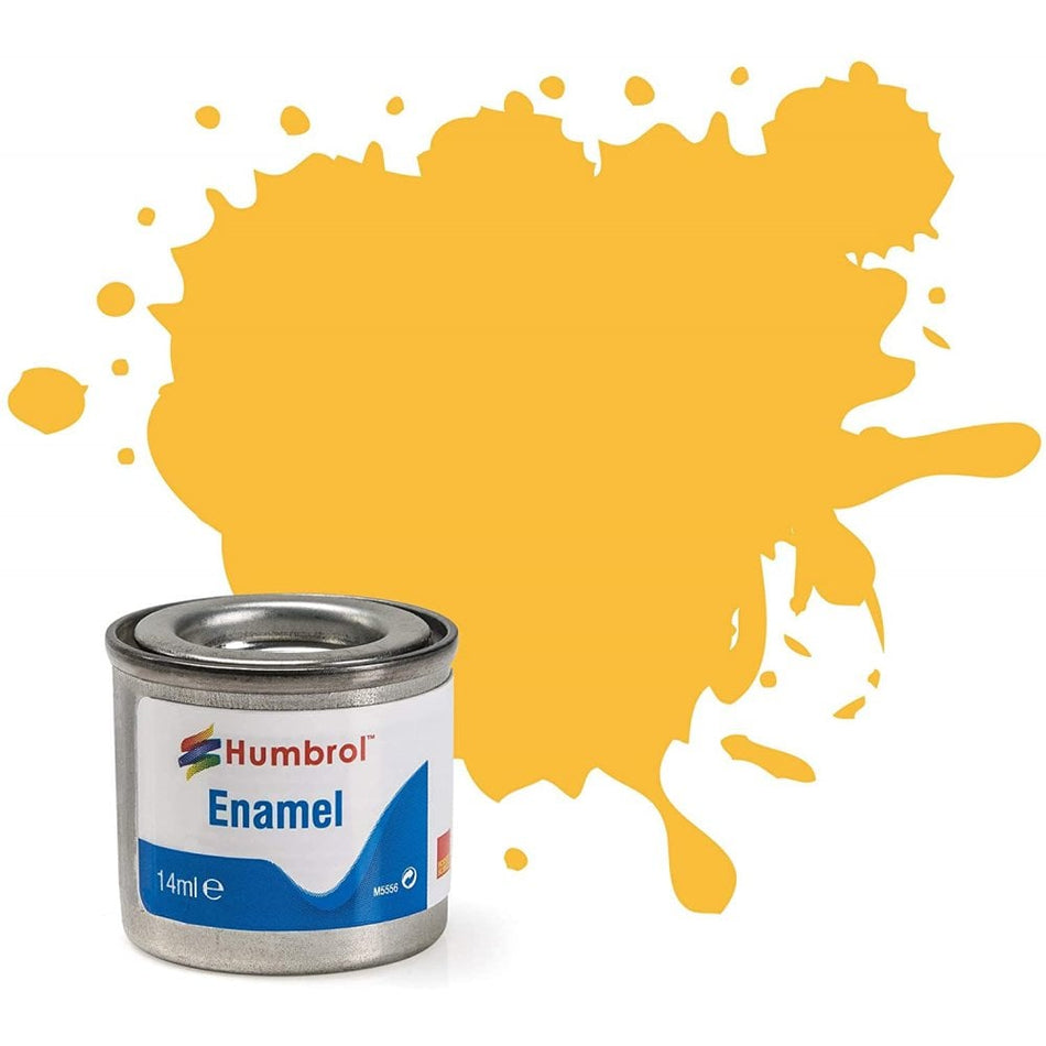 24 Trainer Yellow Matt Enamel Paint 14ml