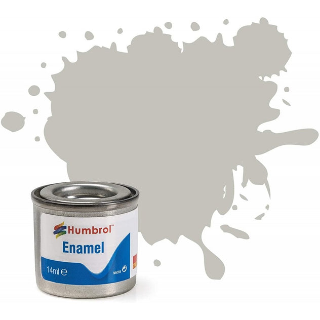 Humbrol 28 Camouflage Grey Matt Enamel Paint 14ml