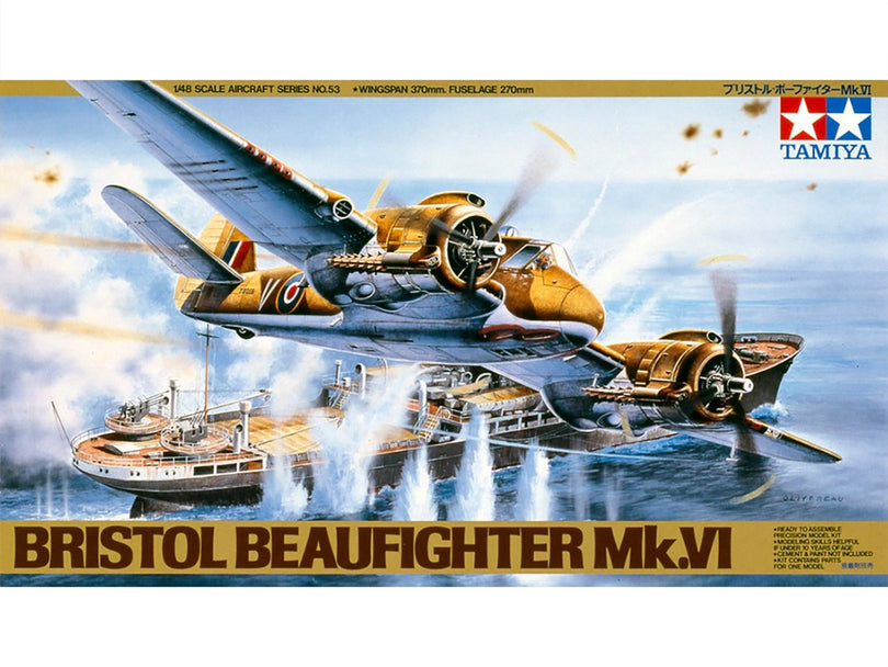 Tamiya Bristol Beaufighter Mk.VI 1:48 Plastic Kit