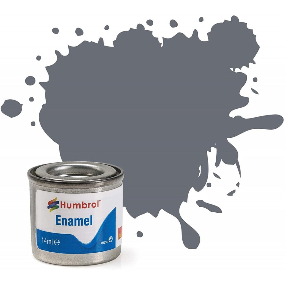 5 Dark Admiralty Grey Gloss Enamel Paint 14ml