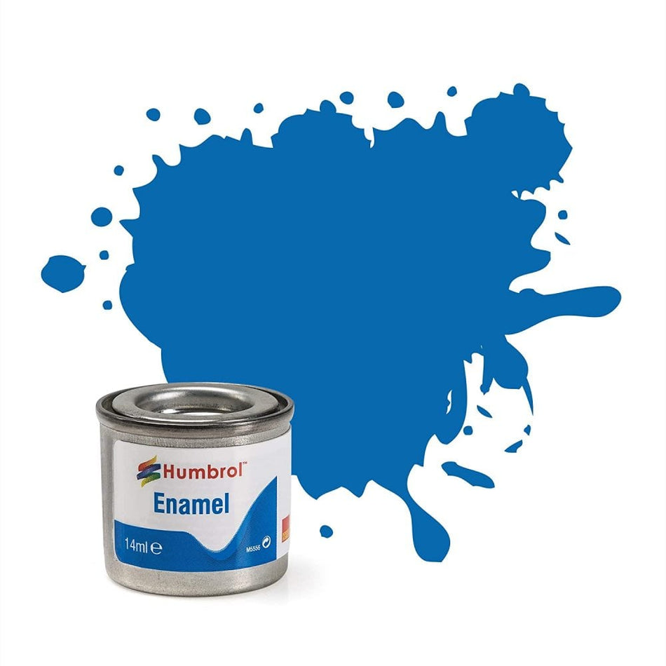 52 Baltic Blue Metalic Enamel Paint 14ml