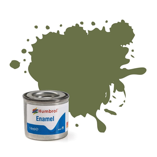 Humbrol 80 Grass Green Matt Enamel Paint 14ml