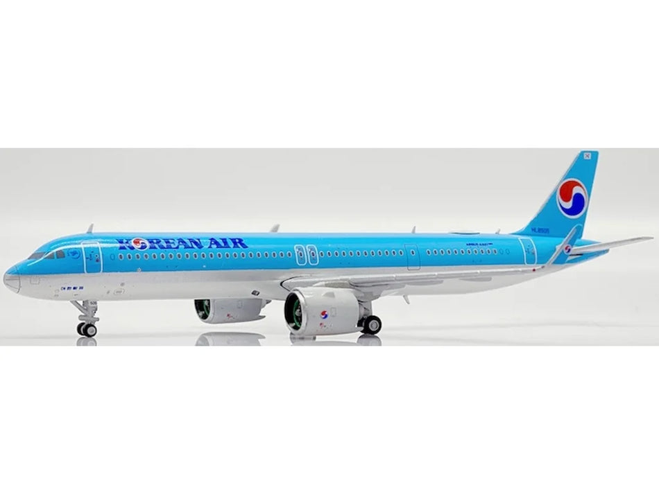 JC Wings Korean Air Airbus A321 Neo 1:400 Diecast Model Aircraft - HL8505 - JC40095