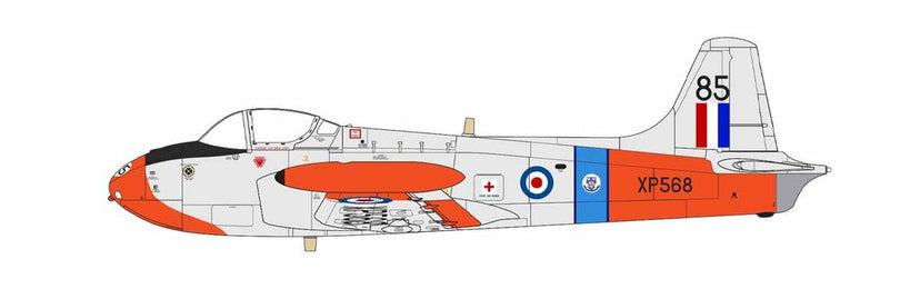 Hunting Percival Jet Provost T.4, Royal Air Force College (RAFC) Cranwell, 1962. (B)