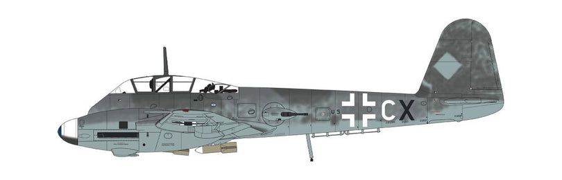 Messerschmitt Me410A-1, U5+CX, 13./Kampfgeschwader 2, Coulommiers, France, August 1943. (B)