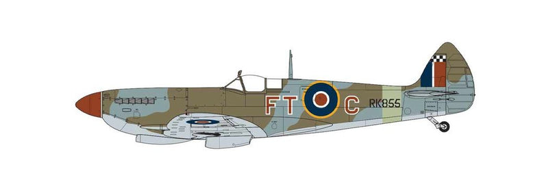 Supermarine Spitfire Mk.IXe, No.43 Squadron (A Flight), P/O Alan G. Edwards (Aus), Ravenna, Italy, March,/April 1945. (A)