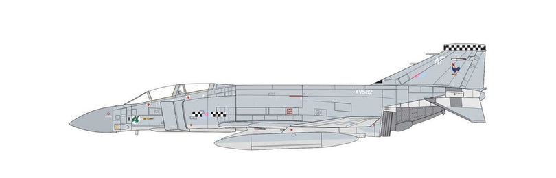 McDonnell Douglas Phantom FG.1, Aircraft flown by Wing Commander John Brady and Flight Lieutenant Michael Pugh-Davis, No. 43 (Fighter) Squadron, Cornwall, England, Northern Scotland, February 24th 1988. (B)