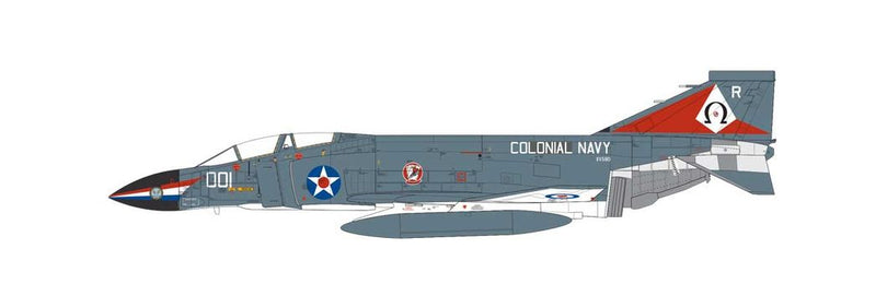 McDonnell Douglas Phantom FG.1, No. 892 Naval Air Squadron, HMS Ark Royal/USS Saratoga, 1978. ©