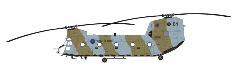 Boeing Chinook HC.1, "Bravo November", No. 18 Squadron Royal Air Force, "Operation Corporate", Falkland Islands, South Atlantic, May - June 1982. (A)