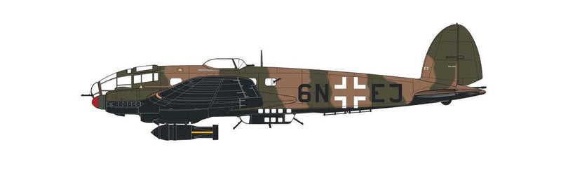 Heinkel He111 H-6, Kampfgeschwader 100, Kalamaki, Greece, April 1942. (B)