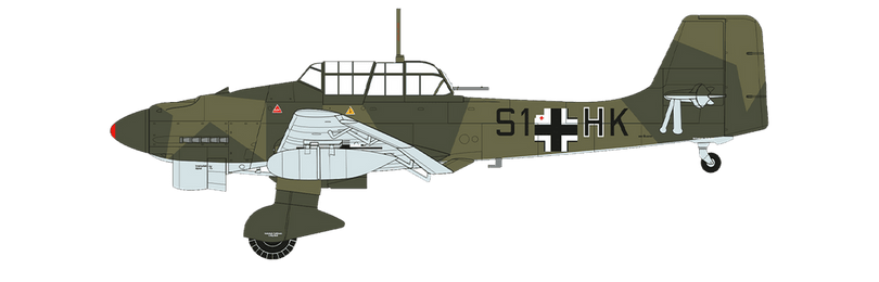 Junkers Ju87R-2 S1+AK 2./ST.G. 3 Greece Spring 1941 (A)