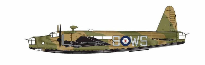Vickers Wellington Mk.IA, No. 9 Squadron Aircraft, Royal Air Force Honington, Suffolk, England, 18th December 1939. (A)