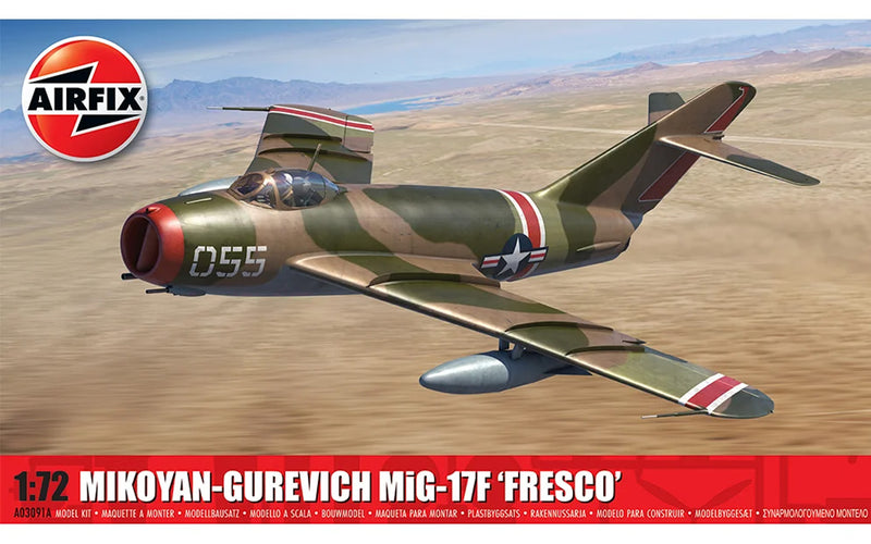 Airfix Mikoyan-Gurevich MiG-17F 'Fresco' 1:72 Plastic Model Kit