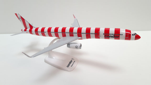 PPC Holland Condor Boeing 757-300 Passion Red Stripe 1:200 Scale Plastic Model Aircraft