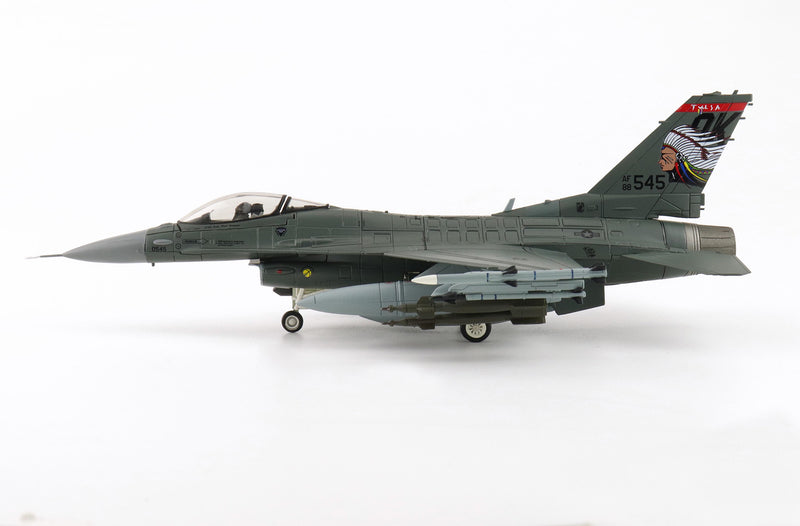 Hobby Master HA38065 F-16C Spirit of Broken Arrow Oklahoma ANG Diecast Model Aircraft 1:72