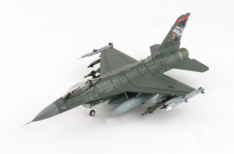 Hobby Master HA38065 F-16C Spirit of Broken Arrow Oklahoma ANG Diecast Model Aircraft 1:72