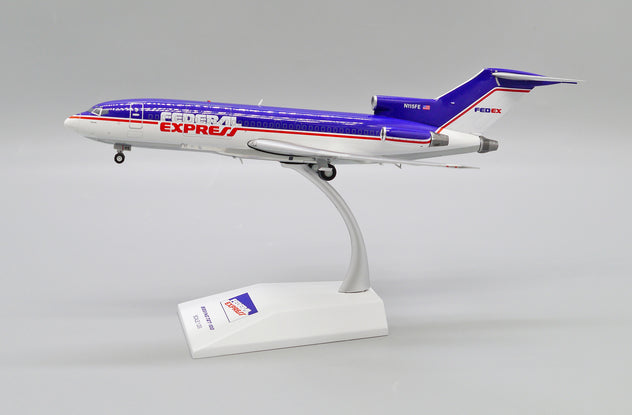 JC Wings Boeing 727-100 FedEx N115FE Polished Livery 1:200 Diecast Model Aircraft