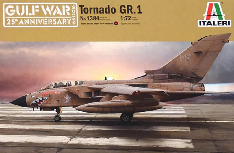 Italeri Tornado GR.1 RAF - Gulf War 25th Anniversary 1:72 Plastic Kit