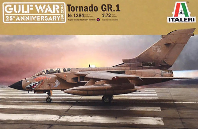 Italeri Tornado GR.1 RAF - Gulf War 25th Anniversary 1:72 Plastic Kit