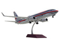 Gemini Jets American Airlines B737-800W 'Silverbird' 1/100 Diecast Model Aircraft - G1AA001