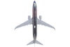 Gemini Jets American Airlines B737-800W 'Silverbird' 1/100 Diecast Model Aircraft - G1AA001