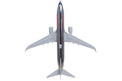 Gemini Jets American Airlines B737-800W 'Silverbird' 1/100 Diecast Model Aircraft - G1AA001