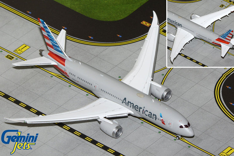 Gemini Jets American Airlines Boeing 787-8 Flaps Down 1:400 Diecast Model Aircraft N808AN