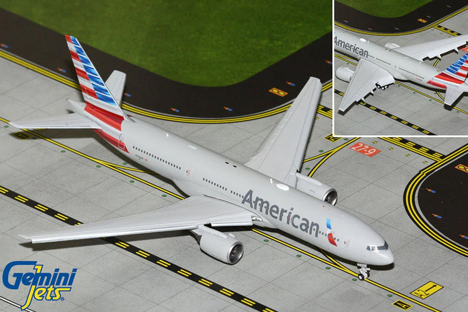 Gemini Jets American Airlines Boeing 777-200ER 1:400 Diecast Model Aircraft - N788AN - GJAAL2359F