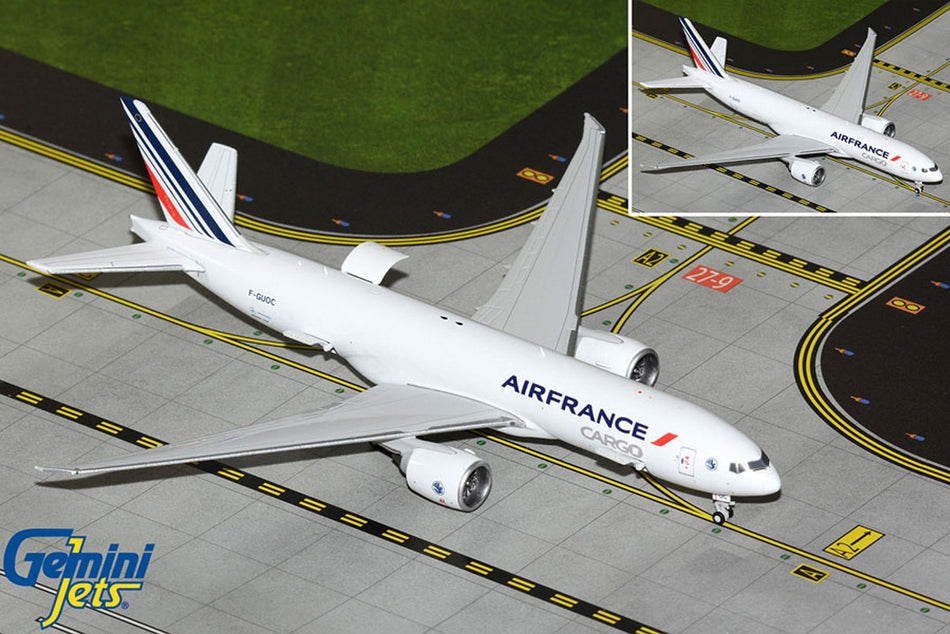 Gemini Jets Air France Cargo Boeing 777-200LRF 1:400 Diecast Model Aircraft - F-GUOC - GJAFR2148