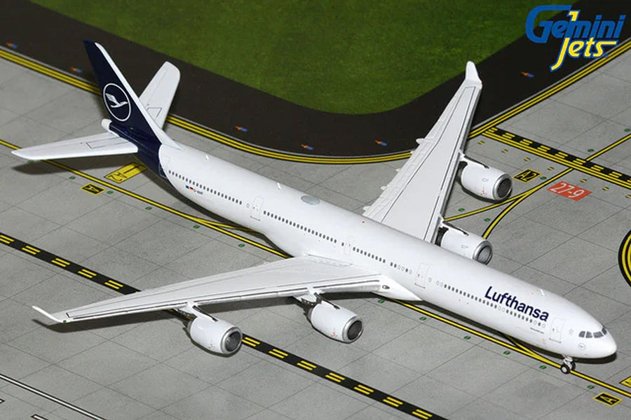 Gemini Jets Lufthansa Airbus A340-600 1:400 Diecast Model Aircraft - D-AIHF - GJDAL2398