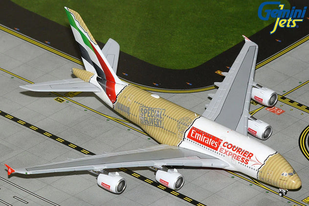 Gemini Jets Emirates Airbus A380 1:400 Diecast Model Aircraft - A6-EET - GJEXS2384