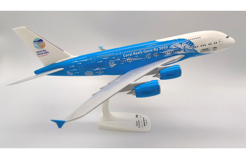 PPC HiFly Airbus A380 'Save The Corals' Plastic Model - 1/200