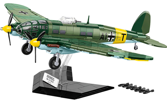 Cobi Heinkel He 111 H-3 1/48 Scale Aircraft Brick Kit - 788 Pieces (5772)