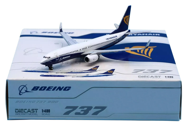 JC Wings Boeing 737-800 Ryanair EI-DCL 1:400 Diecast Model Aircraft JC40039