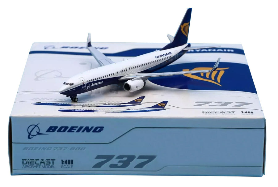 JC Wings Boeing 737-800 Ryanair EI-DCL 1:400 Diecast Model Aircraft JC40039