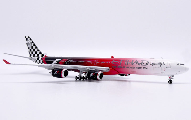 JC Wings Etihad Airways A340-600 Formula 1 Livery A6-EHJ 1:400 Diecast Model Aircraft - JC40385