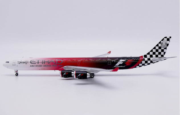 JC Wings Etihad Airways A340-600 Formula 1 Livery A6-EHJ 1:400 Diecast Model Aircraft - JC40385