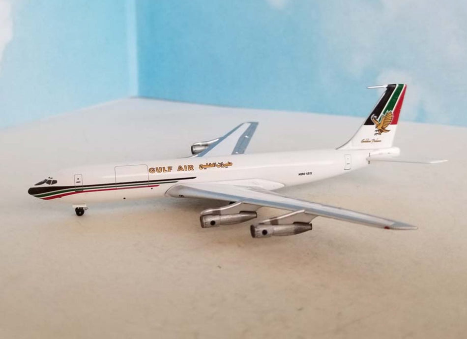 Aero Classics Gulf Air Boeing 707-320 1/400 Scale Diecast Model Aircraft - N861BX