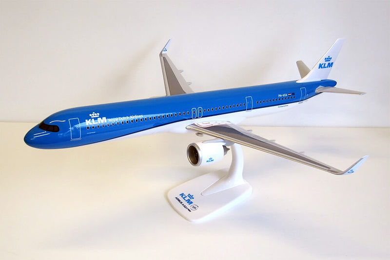 PPC Holland KLM Airbus A321 Neo 1:100 Scale Plastic Model Aircraft