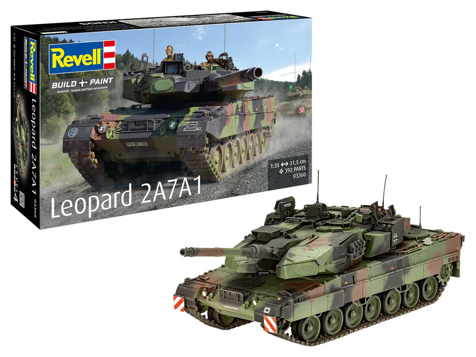 Revell Leopard 2A7A1 Tank 1:35 Scale Plastic Model Kit