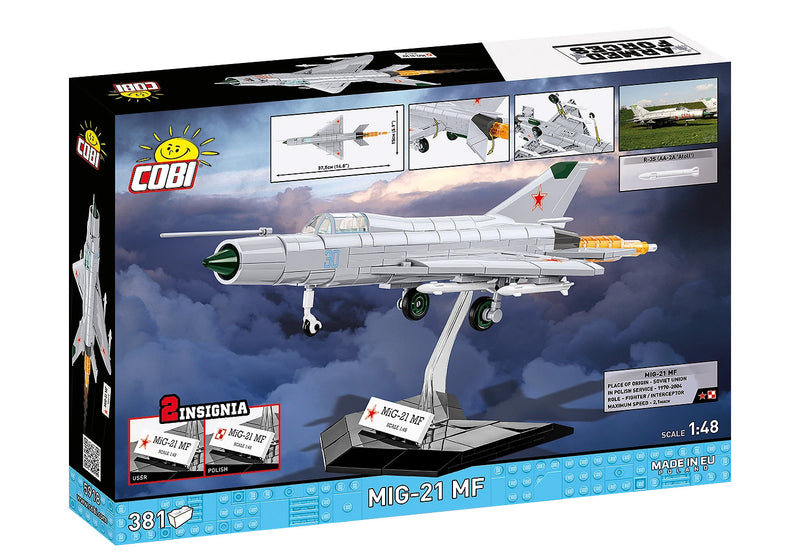 Cobi MiG-21MF Polish Air Force 1:48 Scale Aircraft Brick Kit (5918)