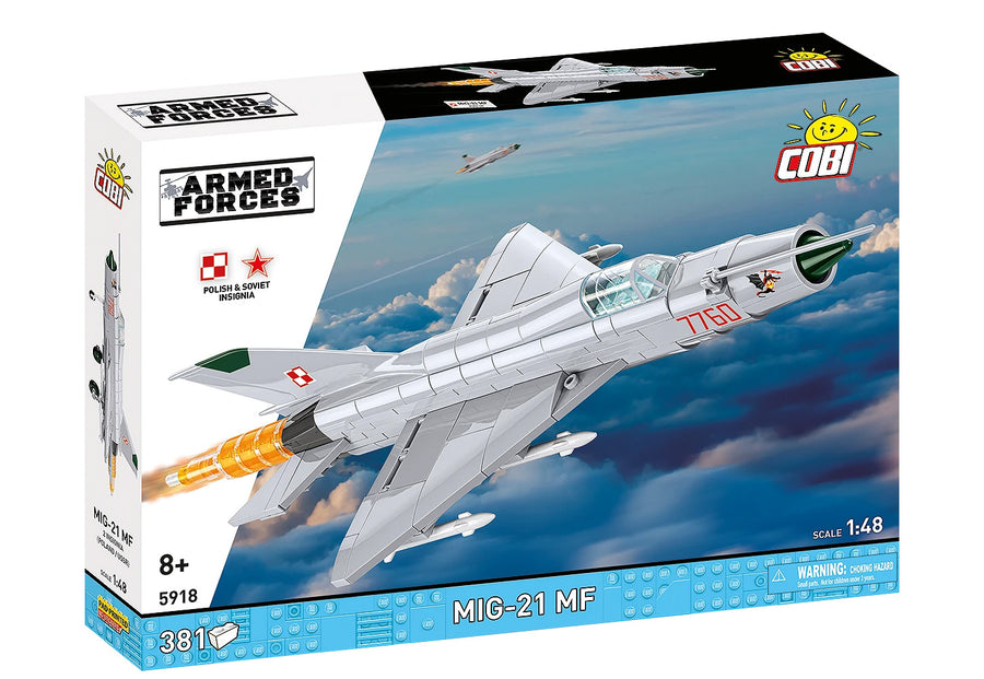 Cobi MiG-21MF Polish Air Force 1:48 Scale Aircraft Brick Kit (5918)
