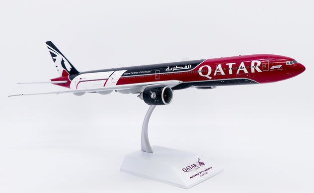 JC Wings Qatar Airways Boeing 777-300ER "Formula 1" A7-BEG 1:200 Diecast Model Aircraft
