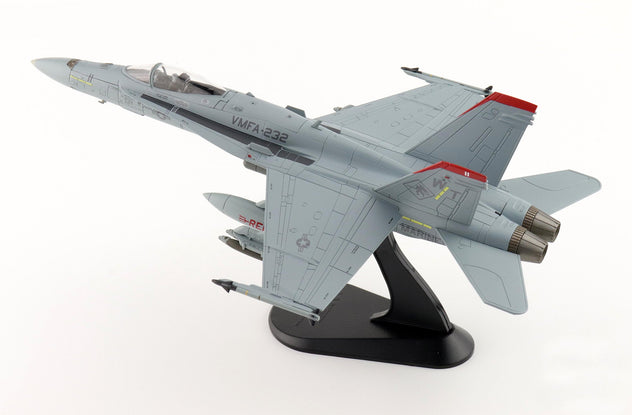 Hobby Master F/A-18C Hornet Red Devils 165222 VMFA-232 1:72 Diecast Model Aircraft