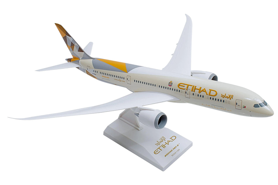 Skymarks Etihad Airways Boeing 787-9 1:200 Plastic Model Aircraft - SKR834