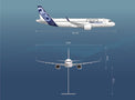 Airbus A320neo House Colours Livery 1:400 Diecast Model Aircraft