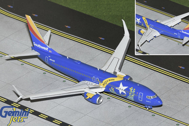 Gemini Jets Southwest 737-800W Nevada Livery 1:200 Diecast Model Aircraft - N8646B G2SWA1267F