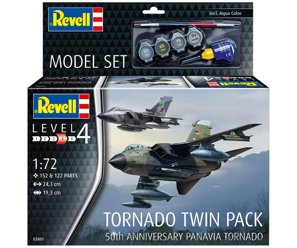 Revell Tornado 50th Anniversary Twin Pack 1:72 Plastic Model Kit